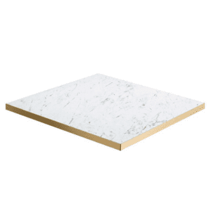 White and Gold Laminate