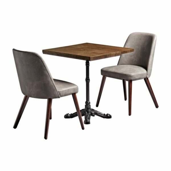 Aztec Steel Grey Dining Set