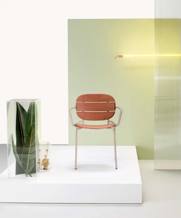 Si-Si Wood Armchair - Image 5