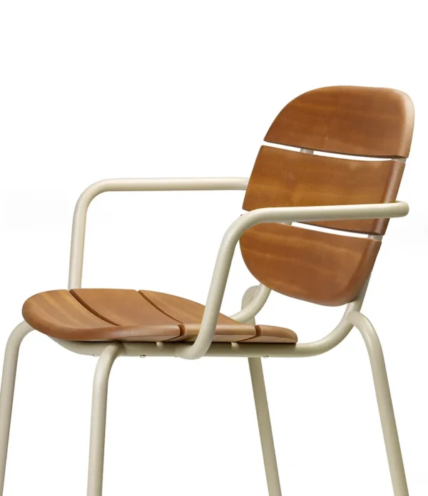 Si-Si Wood Armchair - Image 2