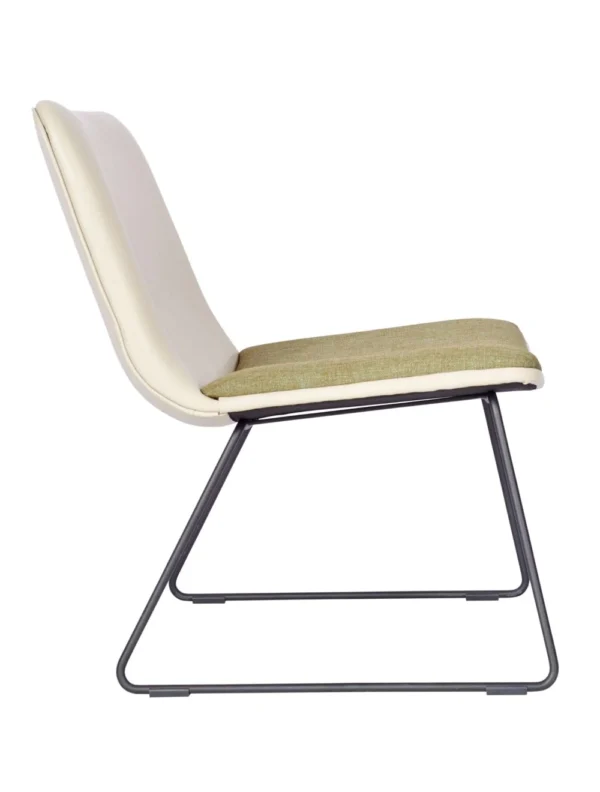 Copenhagen Lounge Chair - Skid Frame 65355 - Image 2