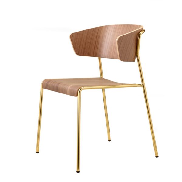 Lisa Wood with armrests - Image 4
