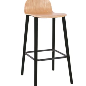 Copenhagen High Stool - Wood Legs