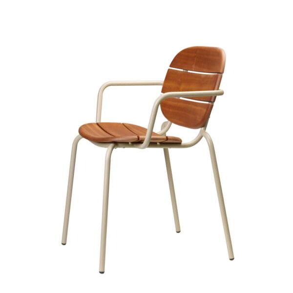 Si-Si Wood Armchair - Image 4
